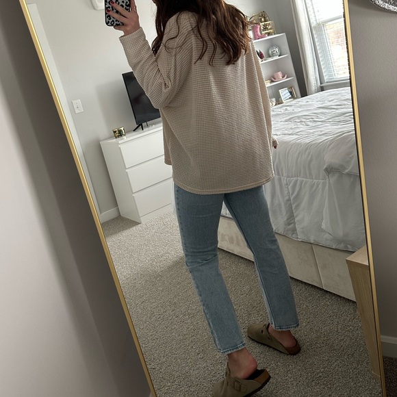 Boutique Cream Oversized Sweater - Picture 6 of 9